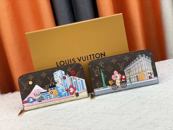 LVコピーウォレット全体デザイン